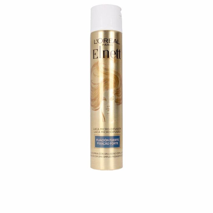 L'Oréal Paris ELNETT Laca Fijación Fuerte para Cabello, Fijación Extrema Sin Residuos, Secado Rápido, 300 ml L'Oréal Paris ELNETT Laca Fijación Fuerte para Cabello, Fijación Extrema Sin Residuos, Secado Rápido, 300 ml