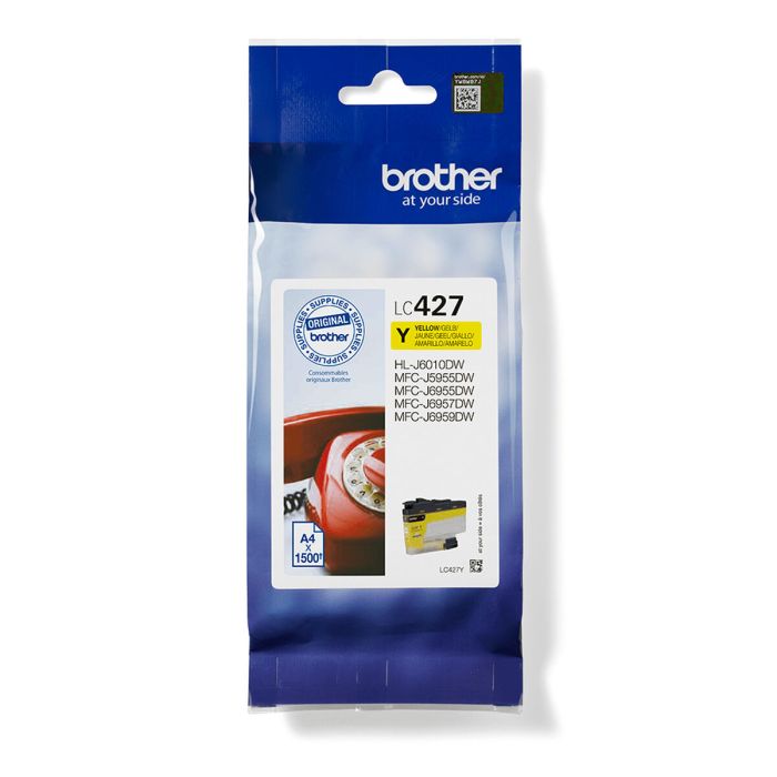 Cartucho de Tinta Original Brother LC-427Y Amarillo 1