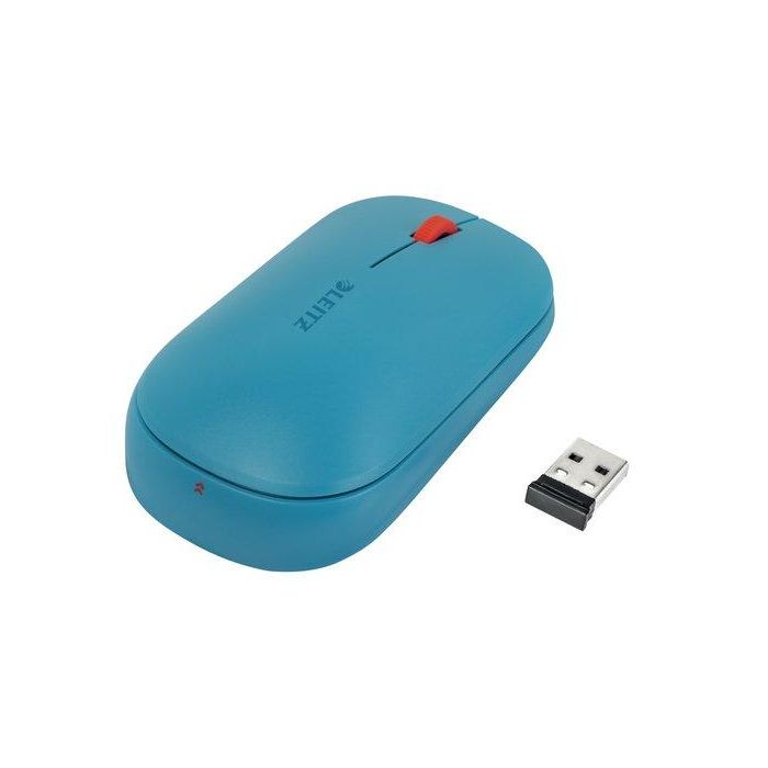 Raton Leitz Optico Inalambrico Dual Cosy Azul