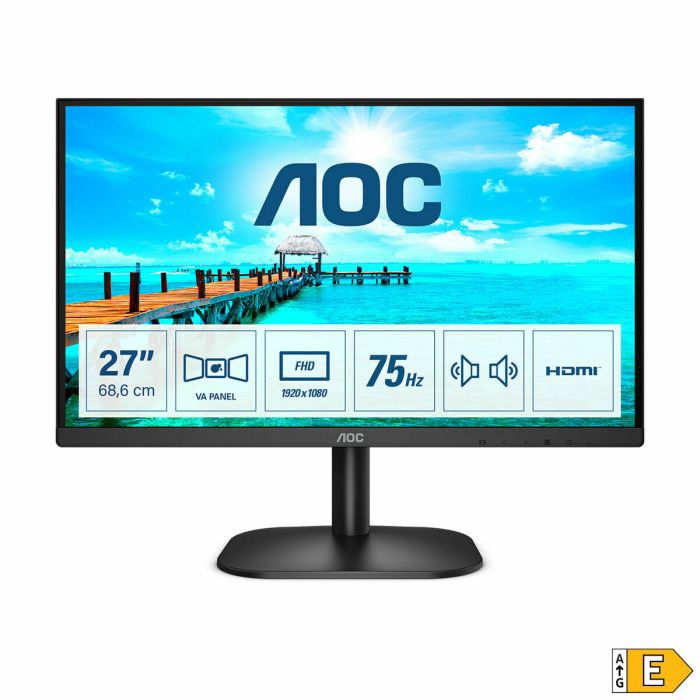 Monitor AOC 27B2AM 27" LED Full HD 1920 x 1080 px 6