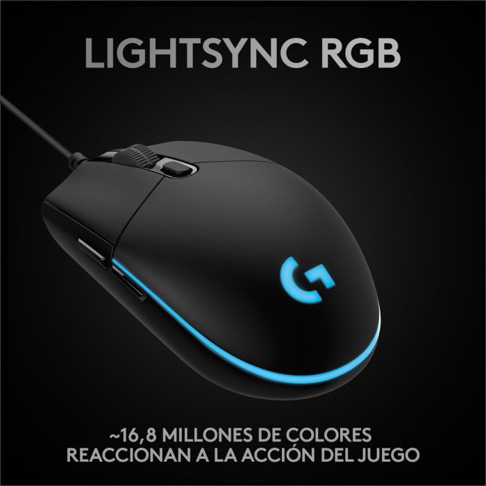 Ratón Gaming Logitech PRO Negro 0 Ratón Gaming Logitech PRO Negro 0