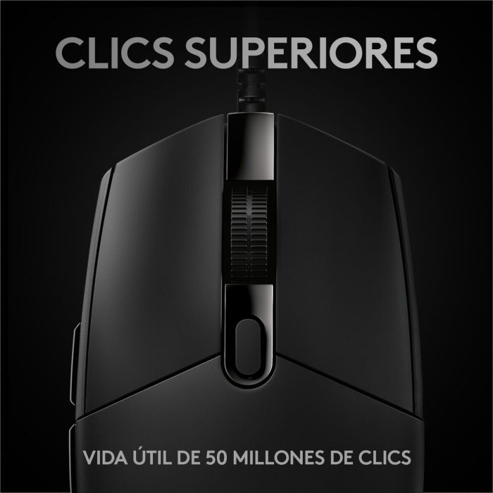 Ratón Gaming Logitech PRO Negro 1 Ratón Gaming Logitech PRO Negro 1