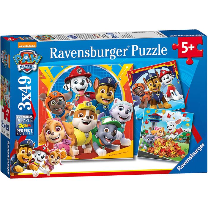 Puzzle 3X49 Piezas Paw Patrol 05048 Ravensburguer
