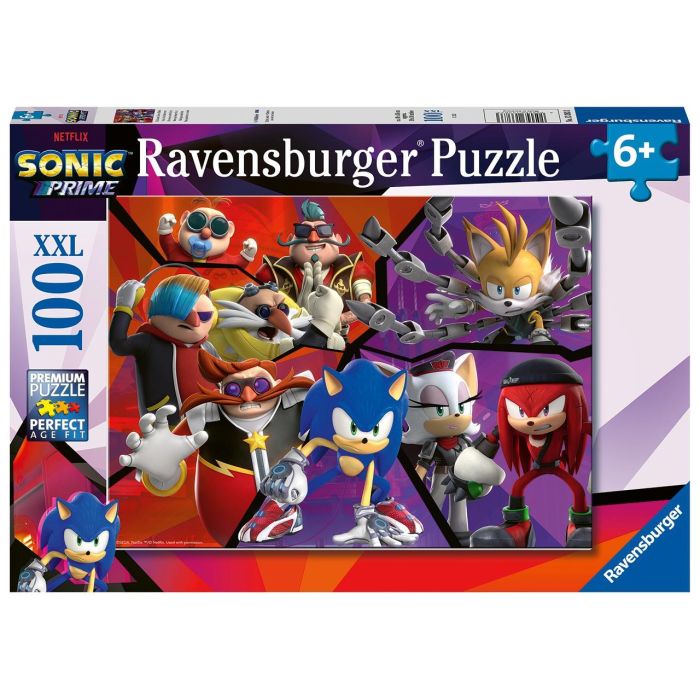 Puzzle 100 Piezas Xxl Sonic 13383 Ravensburguer