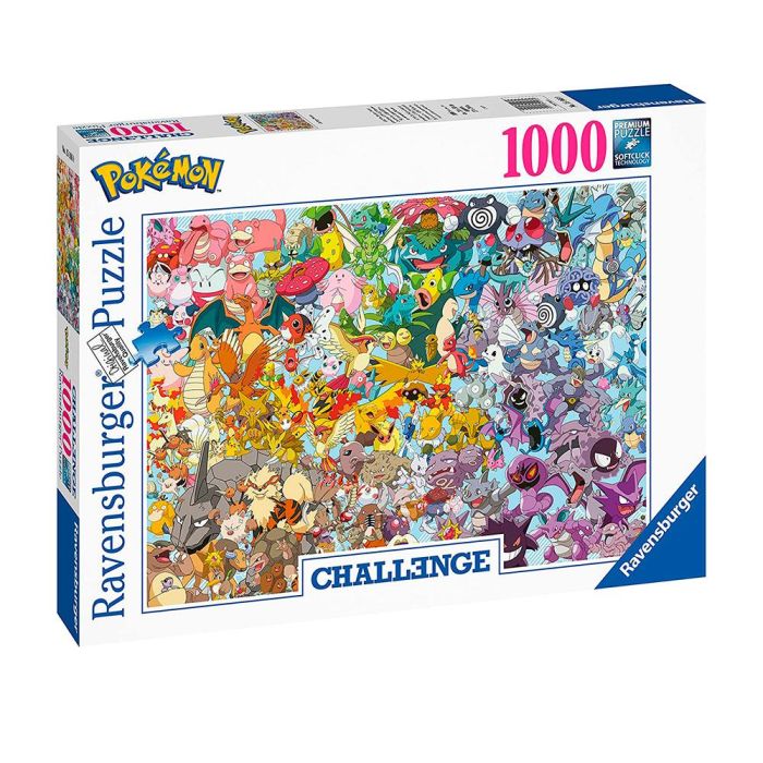 Puzzle 1000 Piezas Challenge Pokemon 15166 Ravensburger