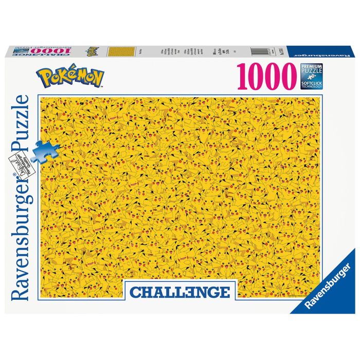 Puzzle 1000 Piezas Challenge Pikachu 17576 Ravensburguer 1