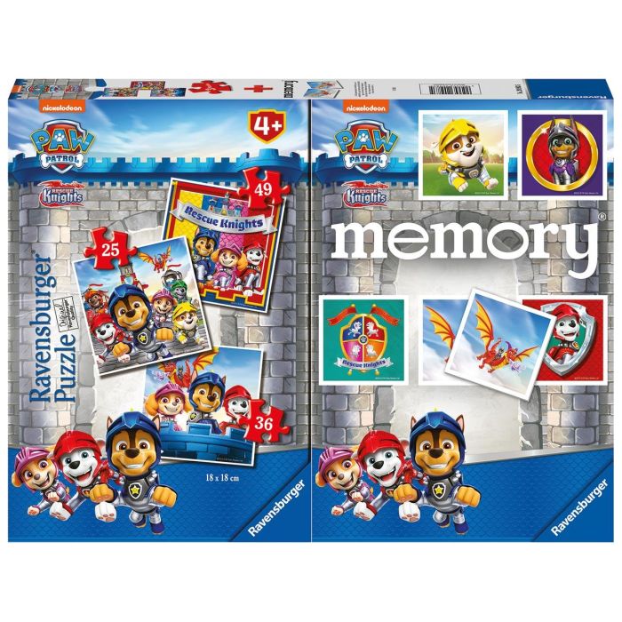 Multipack Memory+3 Puzzles Paw Patrol 2 20983 Ravensburgr