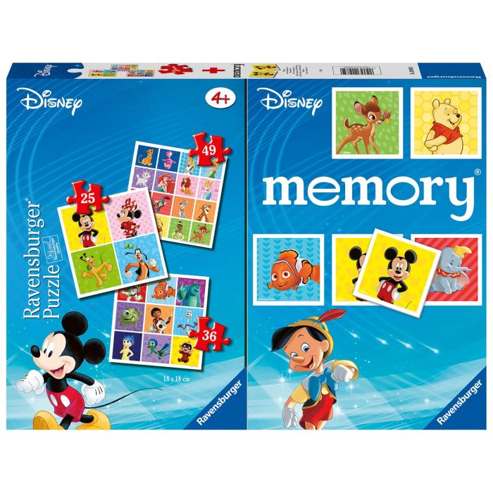Multipack Memory+3 Puzzles Disney 20985 Ravensburger