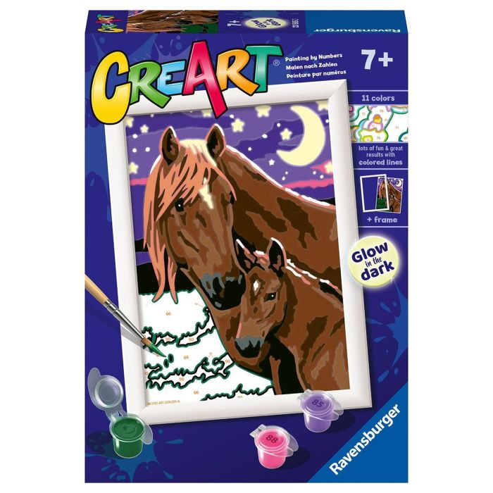 Creart Serie E Caballos Luna Y Estrellas 23565 Ravensburger