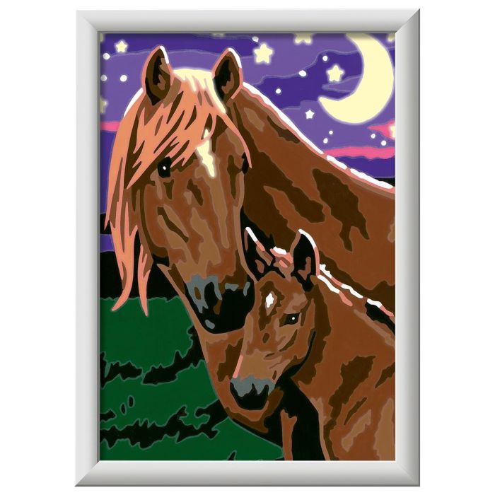 Creart Serie E Caballos Luna Y Estrellas 23565 Ravensburger 1