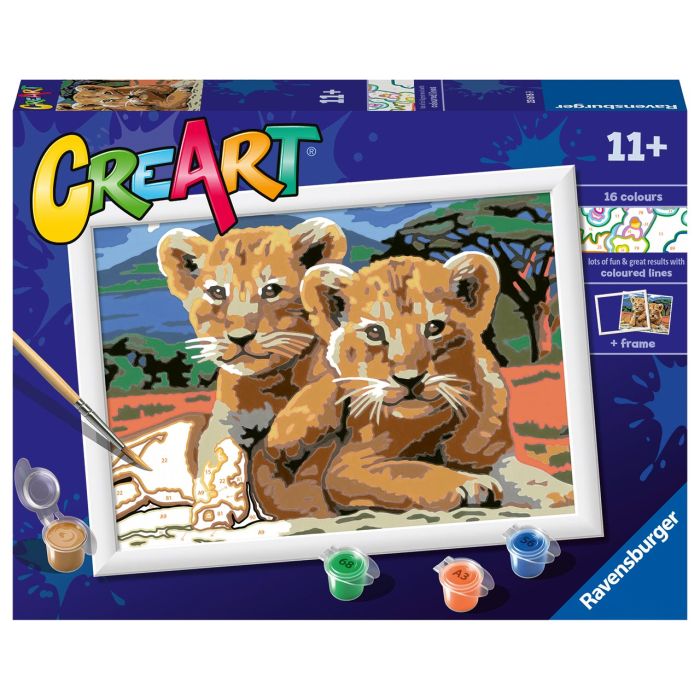 Creart Serie D Classic Cachorros De León 23616 Ravensburger Creart Serie D Classic Cachorros De León 23616 Ravensburger