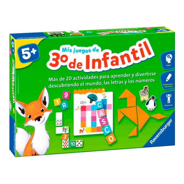 Mis Juegos De 3º De Infantil 24134 Ravensburger