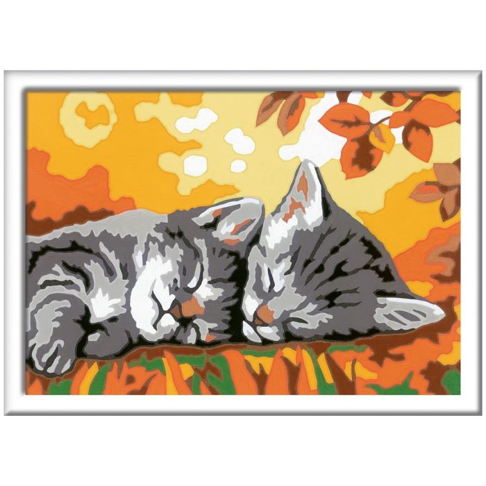 Creart Serie E Classic Gatitos En Otoño 28932 Ravensburger 1