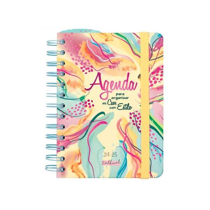 Agenda Finocam Talkual Style Multicolor 1/8 12 x 16,9 cm 2024-2025