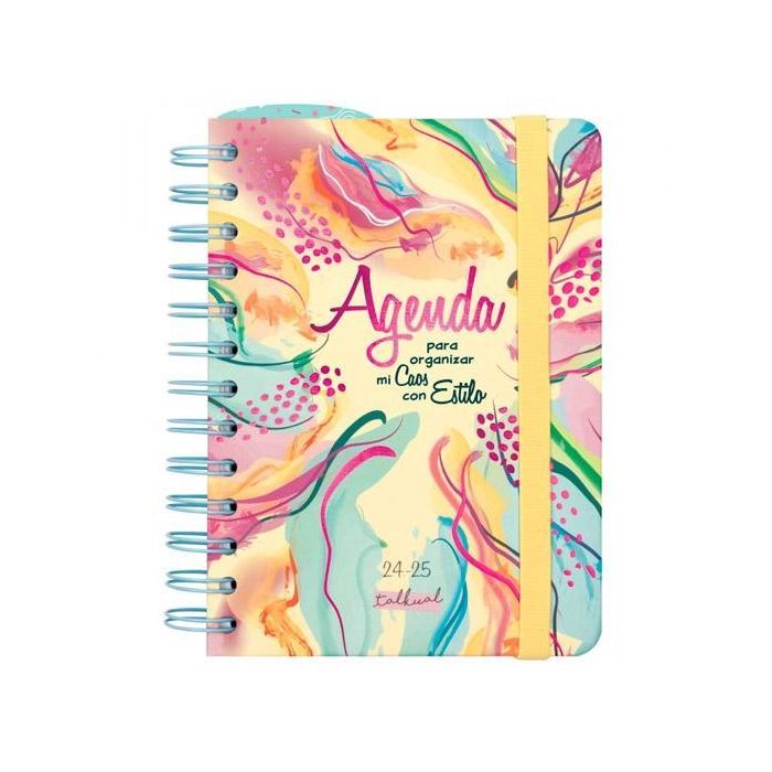 Agenda Finocam Talkual Style Multicolor 1/8 12 x 16,9 cm 2024-2025