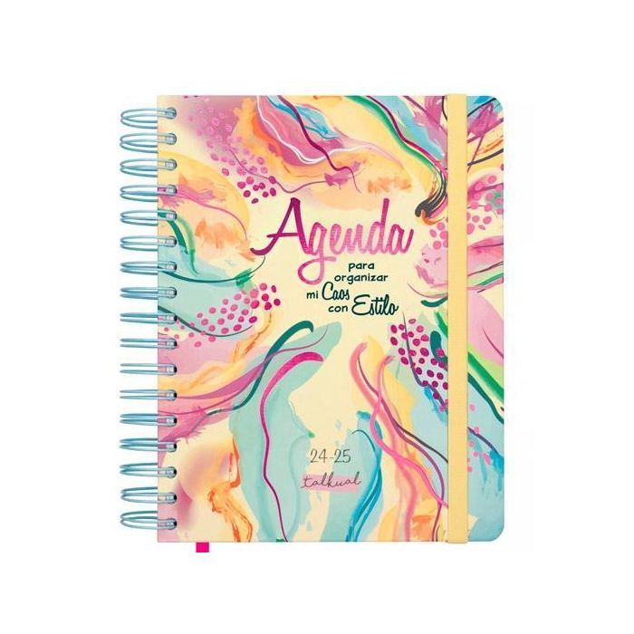 Agenda Finocam Talkual Style Multicolor A5 15,5 x 21,7 cm 2024-2025