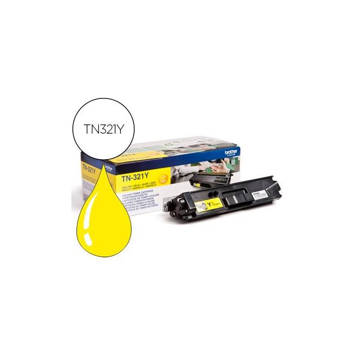 Toner Brother Tn-321Y Hll8250Cdn - Hll8350Cdw Amarillo 1500 Pag