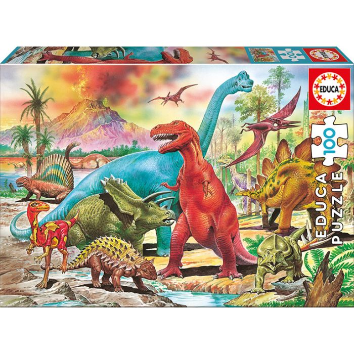 Puzzle 100 Dinosaurios 13179 Educa