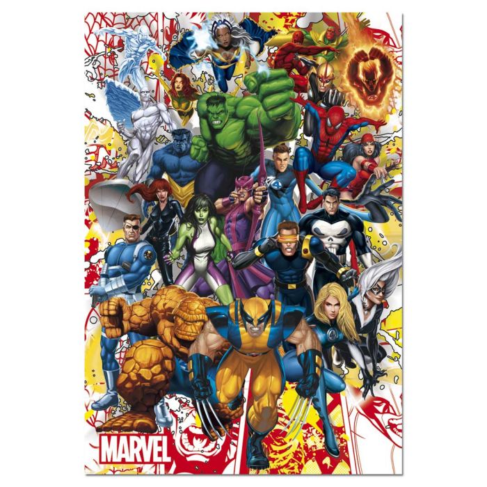 Puzzle 500 Piezas Heroes Marvel 15560 Educa