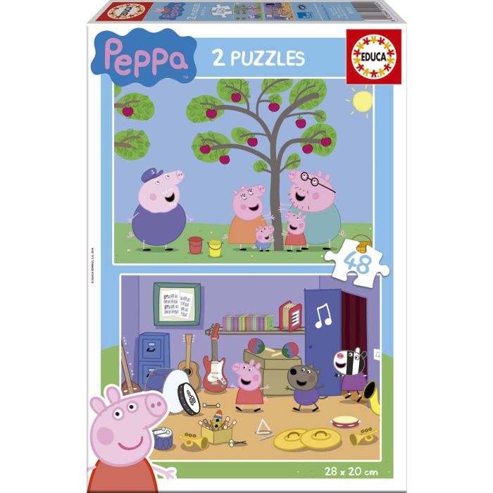 Puzzles 2X48 Peppa Pig 15920 Educa