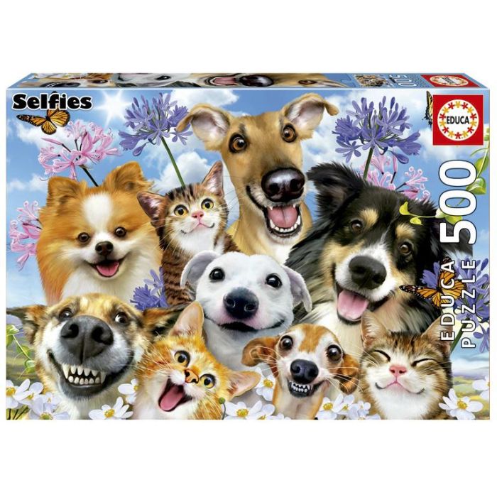 Puzzle 500 Fun In The Sun Selfie 17983 Educa