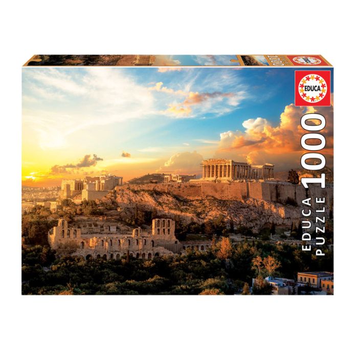 Puzzle 1000 Acrópolis Atenas 18489 Educa