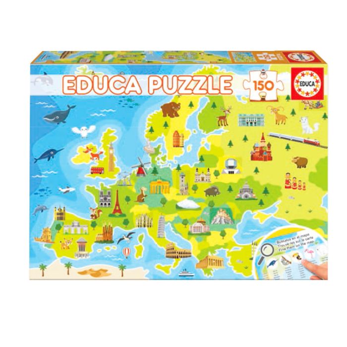 Puzzle 150 Mapa Europa 18607 Educa