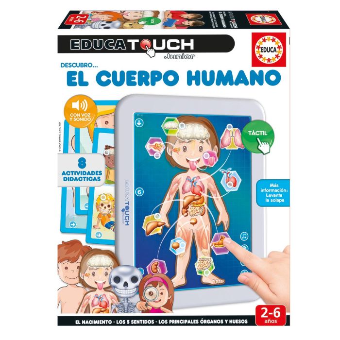 Educa Touch Junior Descubro El Cuerpo Humano 19174 Educa 1