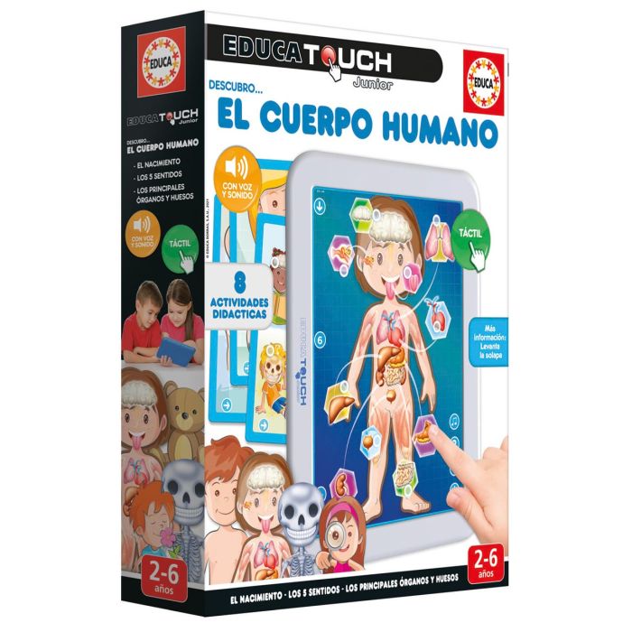 Educa Touch Junior Descubro El Cuerpo Humano 19174 Educa 4
