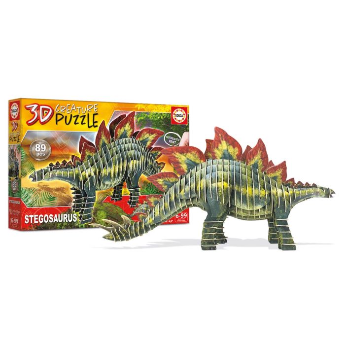 Stegosaurus 3D Creature Puzzle 19184 Educa 4