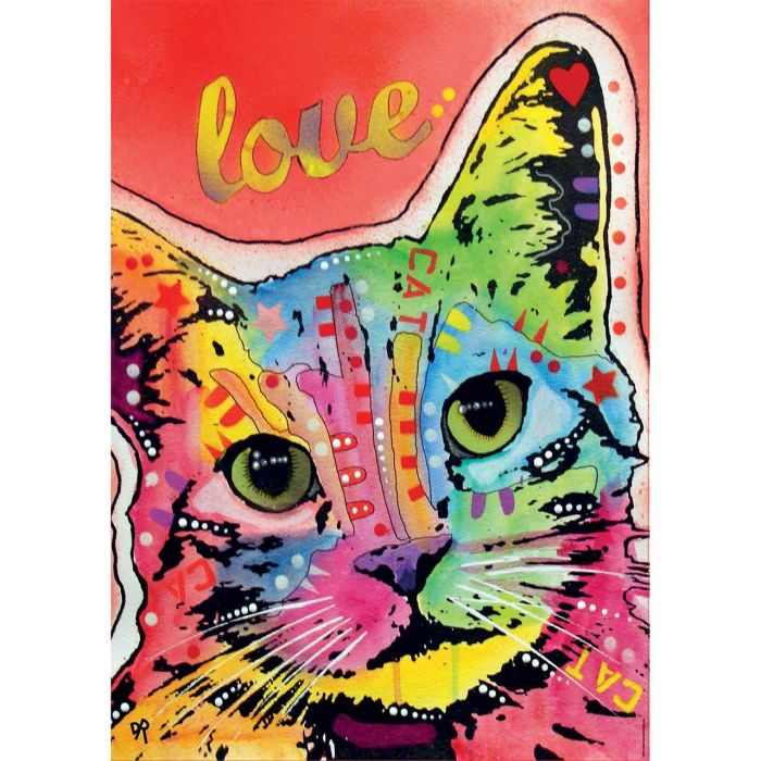 Puzzle 1000 Tilt Cat Love 19257 Educa 1