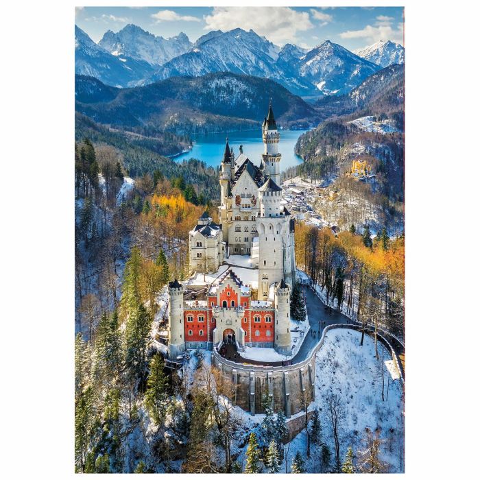 Puzzle 1000 Castillo De Neuschwanstein Desde Air 19261 Educa 1