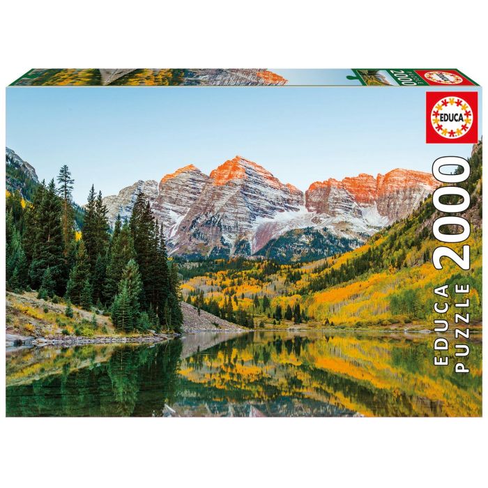 Puzzle 2000 Maroon Bells, Estados Unidos 19279 Educa Puzzle 2000 Maroon Bells, Estados Unidos 19279 Educa