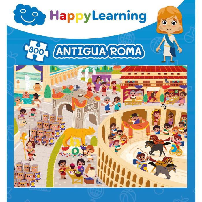 Puzzle 300 Antigua Roma - Happy Learning 19319 Educa 2