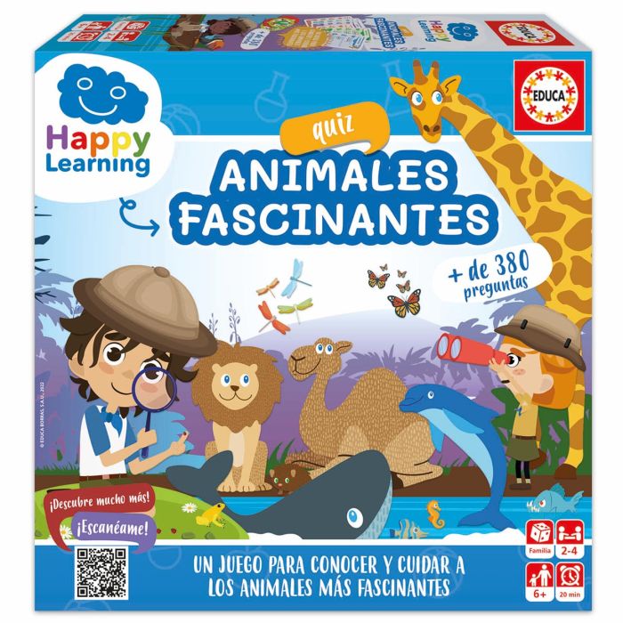 Quiz Animales Fascinantes Happy Learning 19320 Educa 1