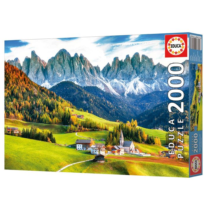 Puzzle 2000 Otoño En Las Dolomitas 19566 Educa 3