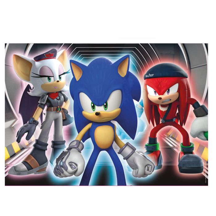 Set de 2 Puzzles Educa Neon Sonic 100 Piezas 3