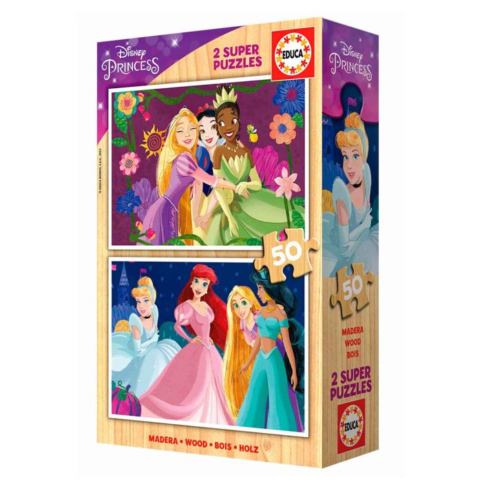 Puzzle 2X50 Disney Princess 19672 Educa