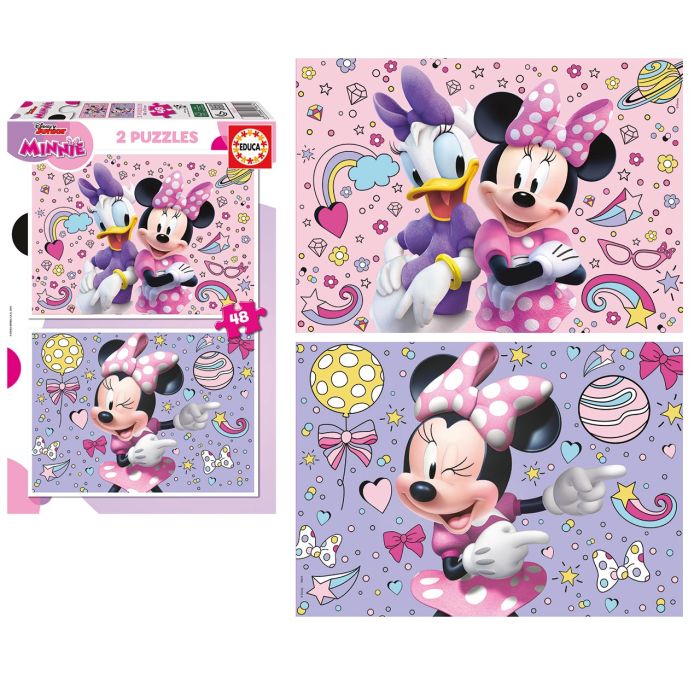 Puzzle 2X48 Minnie 19674 Educa