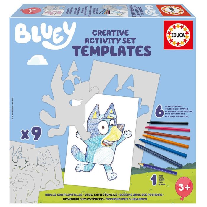 Creative Activity Set Templates Bluey 19886 Educa 2