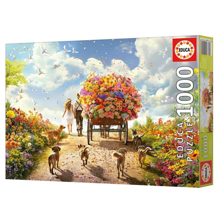 Puzzle 1000 Carro De Flores 19921 Educa