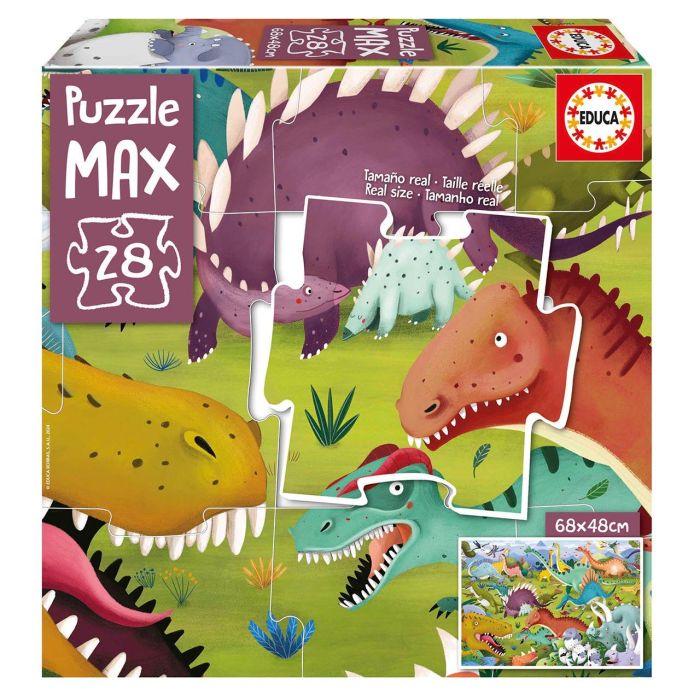 Puzzle Max 28 Dinosaurios 19954 Educa 2