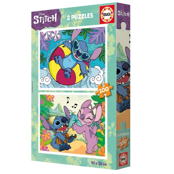 Puzzle 2X100 Stitch 19998 Educa