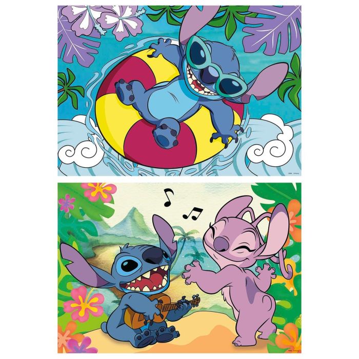 Puzzle 2X100 Stitch 19998 Educa 1