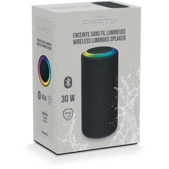 BIGBEN Party - Altavoz Bluetooth inalámbrico Mainstream 2 - Efectos de luz - IPX6 - 30W - USB-C 4 BIGBEN Party - Altavoz Bluetooth inalámbrico Mainstream 2 - Efectos de luz - IPX6 - 30W - USB-C 4