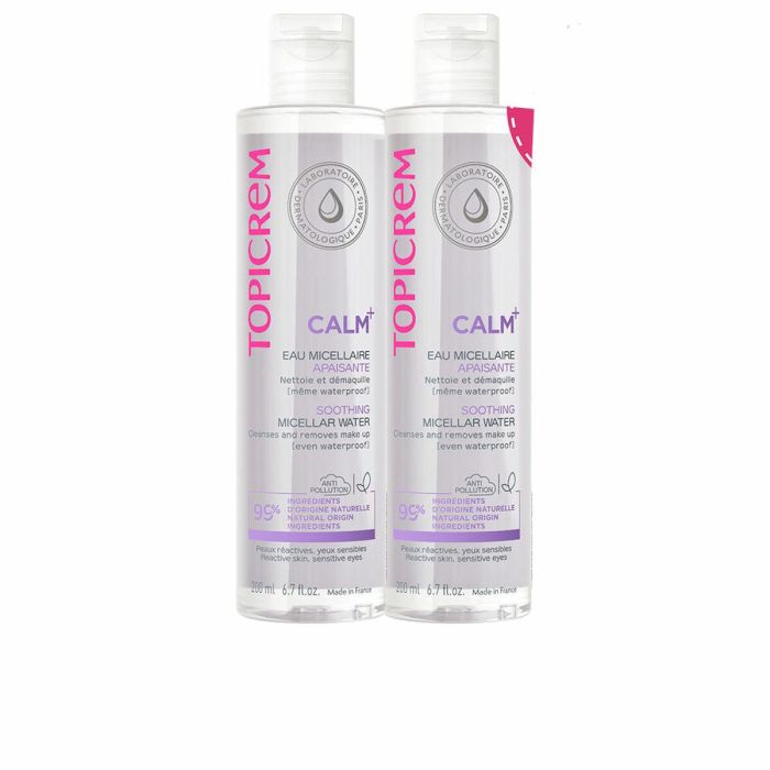 Topicrem Calm+ Agua Micelar Calmante Pack 2 X 200 mL Topicrem Calm+ Agua Micelar Calmante Pack 2 X 200 mL