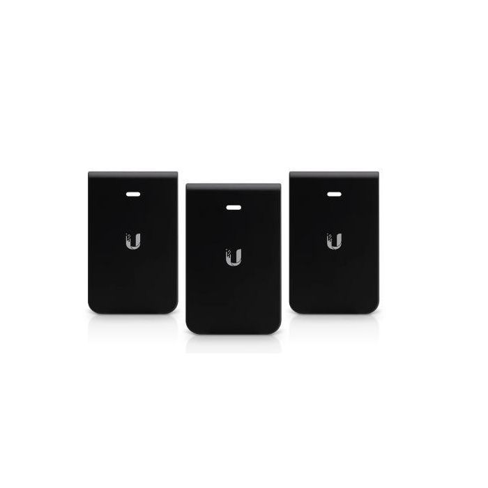 Ubiquiti UniFi Fundas para Punto de Acceso In-Wall HD - Cubiertas de Integración Estética, Pack de 3, Negro Ubiquiti UniFi Fundas para Punto de Acceso In-Wall HD - Cubiertas de Integración Estética, Pack de 3, Negro