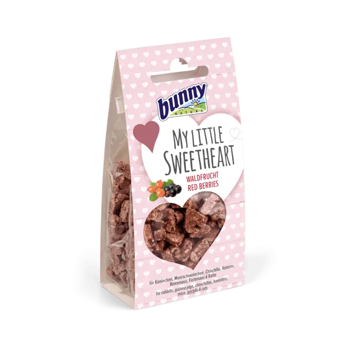 Bunny Nature My Little Sweetheart Snacks Frutos Rojos 8x30 gr