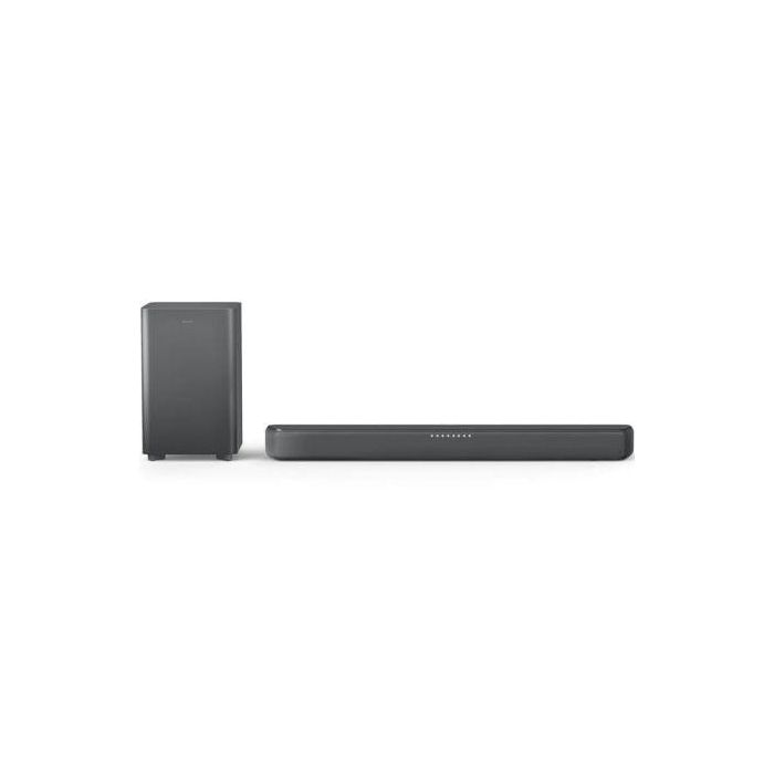 Philips TAB5309/10 Barra de Sonido Bluetooth 2.1 Canales Subwoofer Inalámbrico 240W DTS Virtual:X Dolby Digital Plus Negra Philips TAB5309/10 Barra de Sonido Bluetooth 2.1 Canales Subwoofer Inalámbrico 240W DTS Virtual:X Dolby Digital Plus Negra