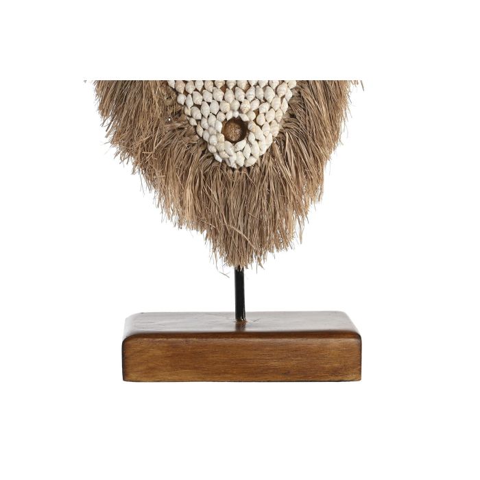 DKD Home Decor Máscara Decorativa Balinesa de Fibra y Albasia, Color Natural, Dimensiones 10.5x30x53 cm 2 DKD Home Decor Máscara Decorativa Balinesa de Fibra y Albasia, Color Natural, Dimensiones 10.5x30x53 cm 2